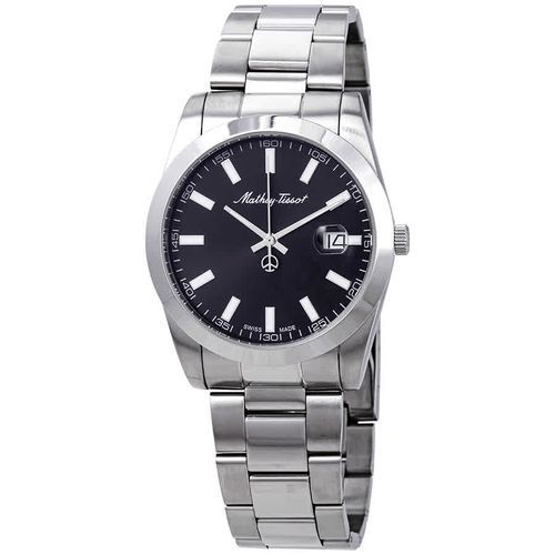 MATHEY-TISSOT Mathey-Tissot Mathey I Quartz Black Dial Mens Watch H450AN